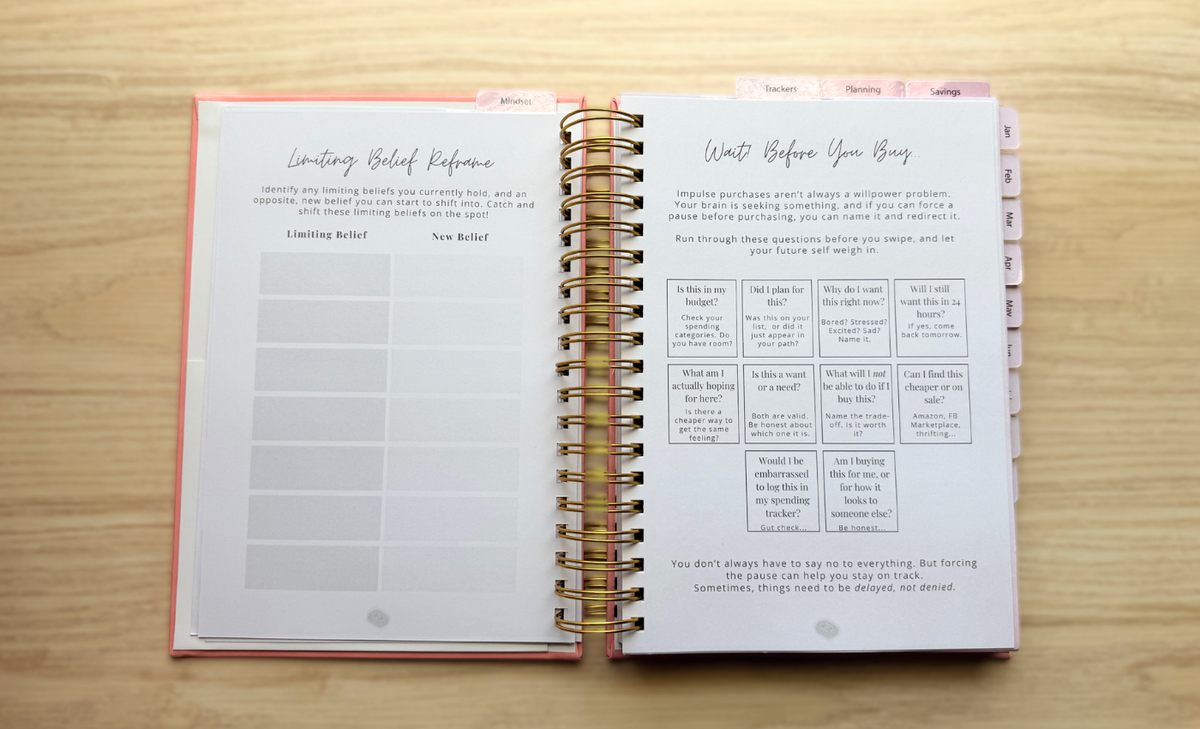 12-Month Finance Planner (Undated)
