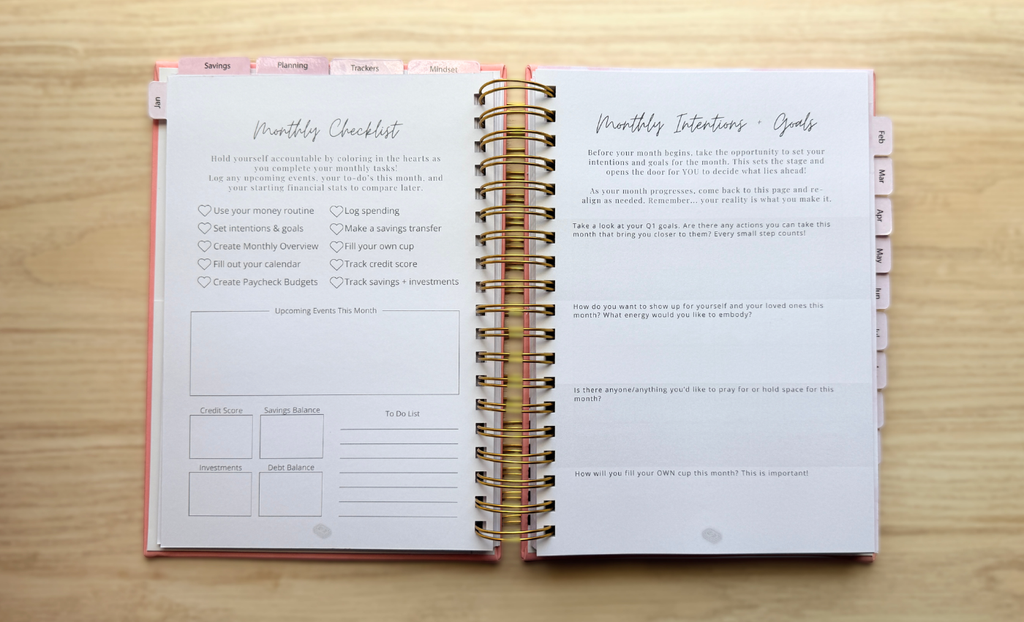 12-Month Finance Planner (Undated)